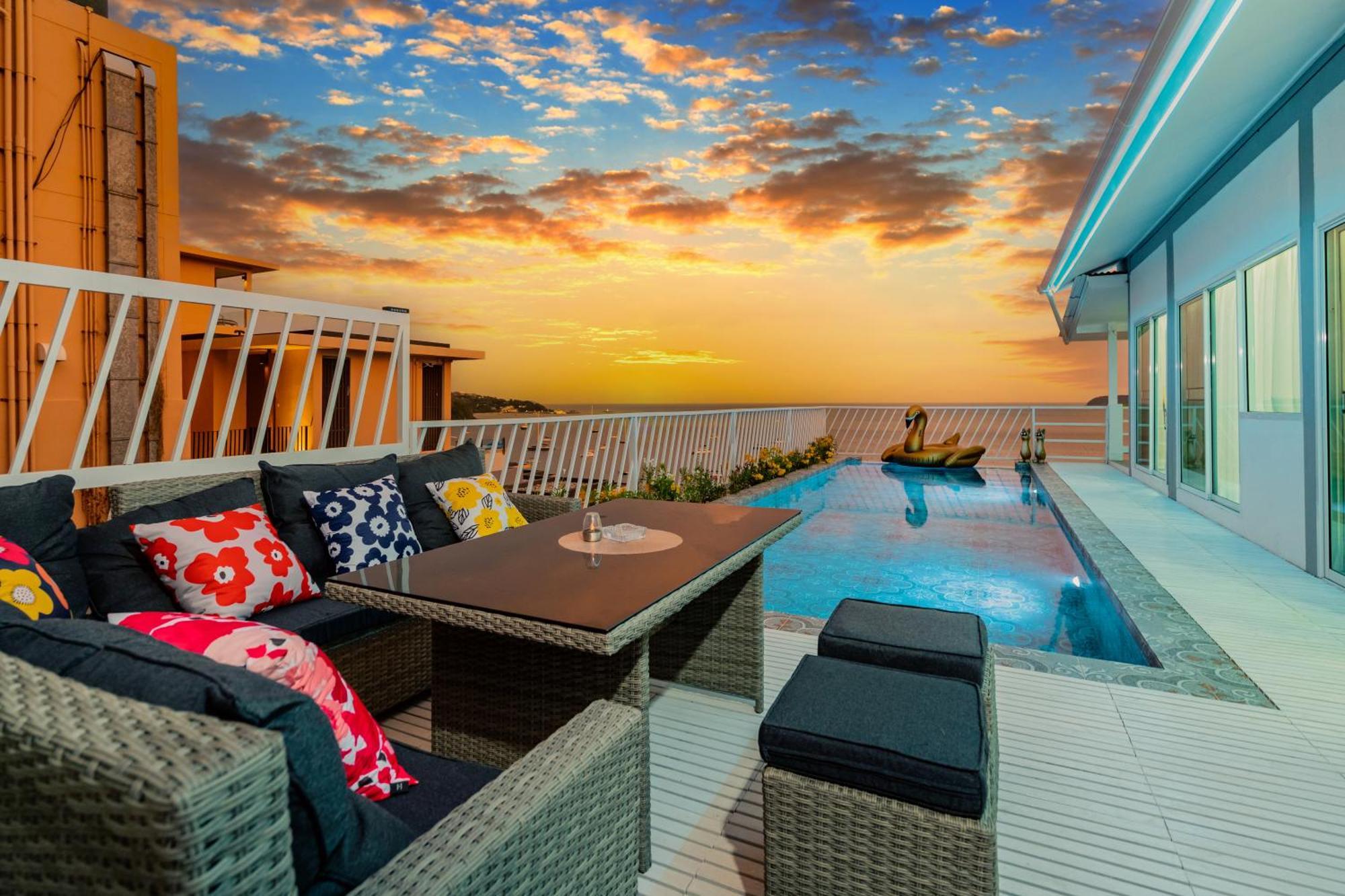 Mona Seaview Pool Villa Beach Front Aoyon Beach บ้านมะขาม ภายนอก รูปภาพ