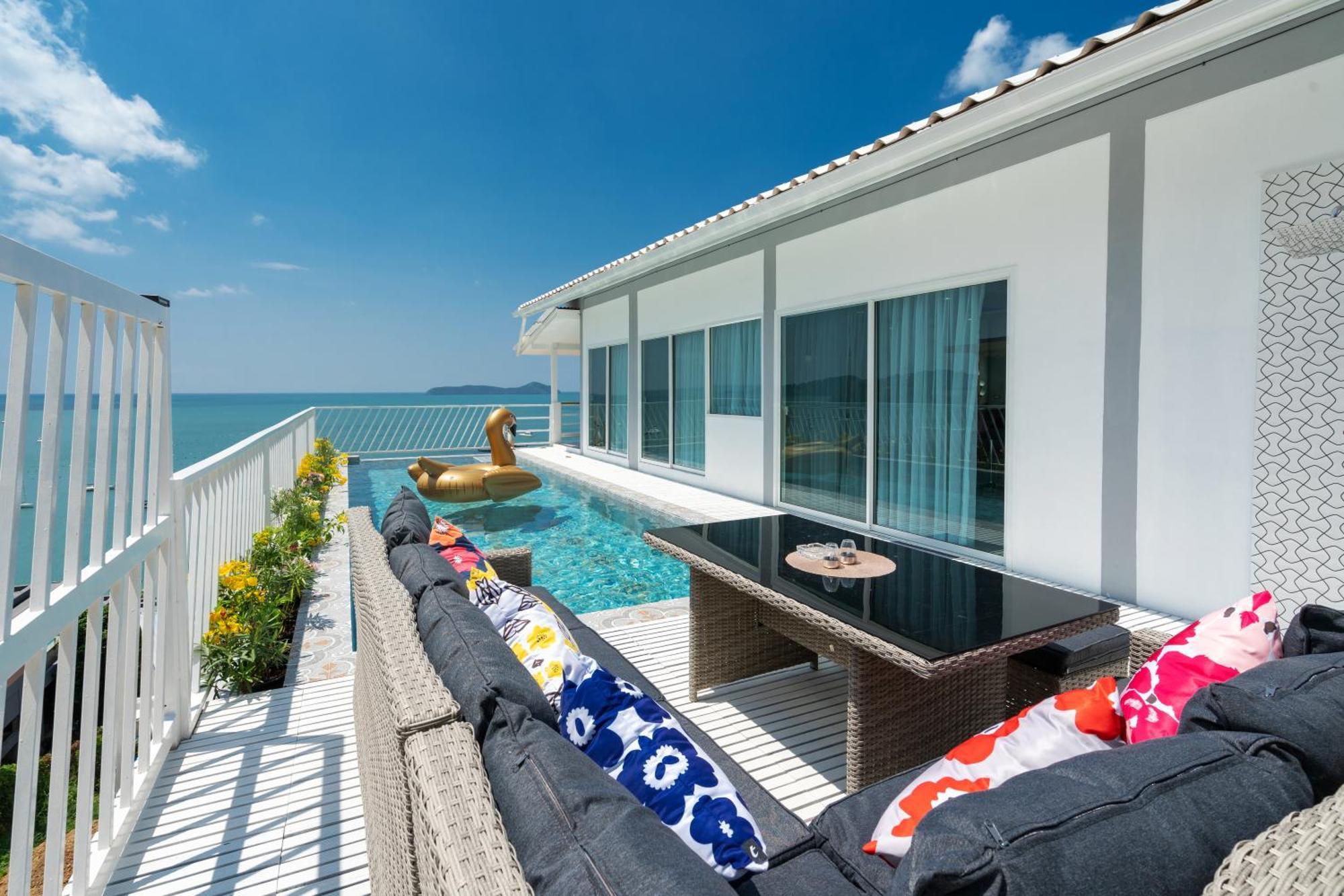 Mona Seaview Pool Villa Beach Front Aoyon Beach บ้านมะขาม ภายนอก รูปภาพ