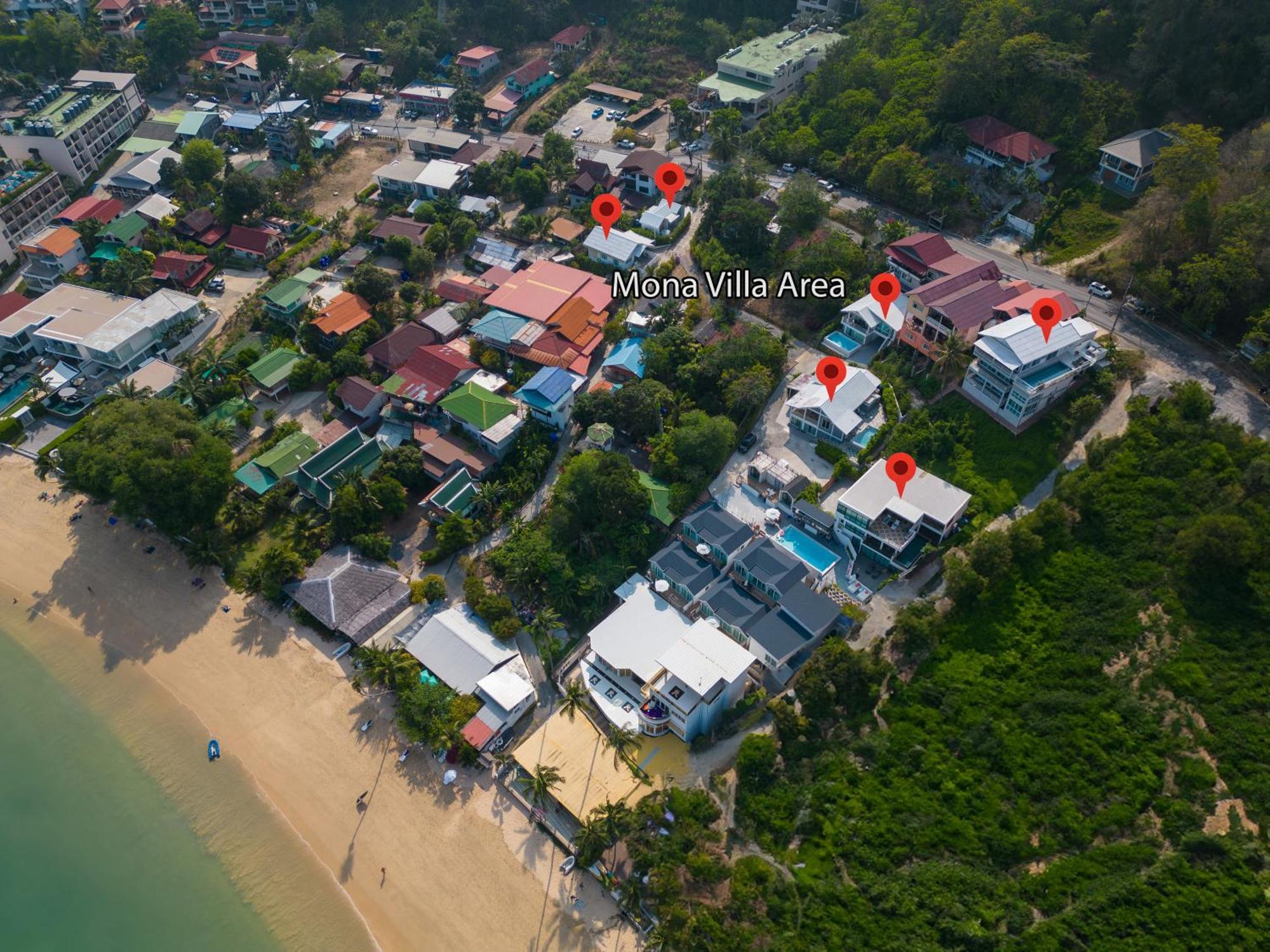 Mona Seaview Pool Villa Beach Front Aoyon Beach บ้านมะขาม ภายนอก รูปภาพ