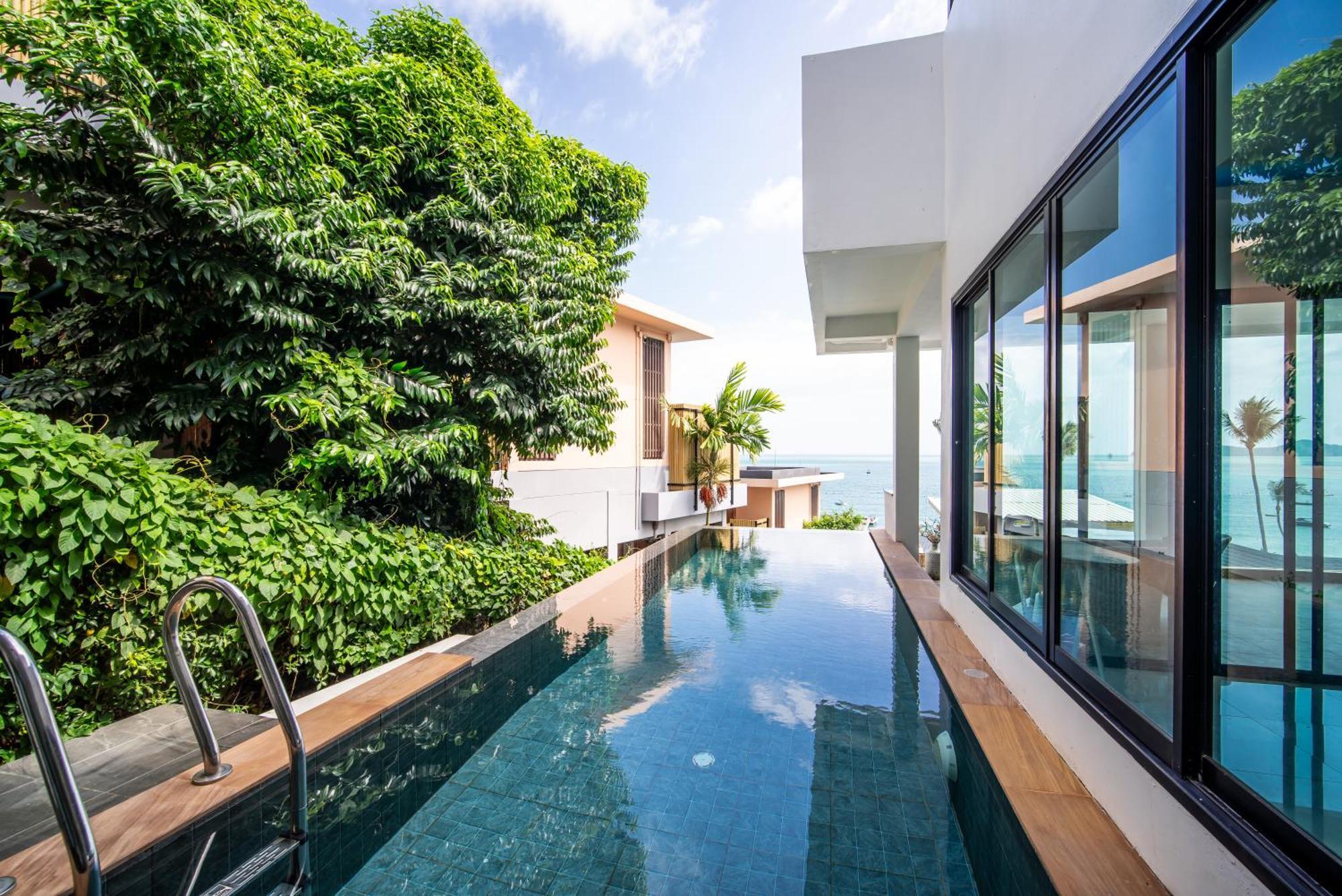 Mona Seaview Pool Villa Beach Front Aoyon Beach บ้านมะขาม ภายนอก รูปภาพ