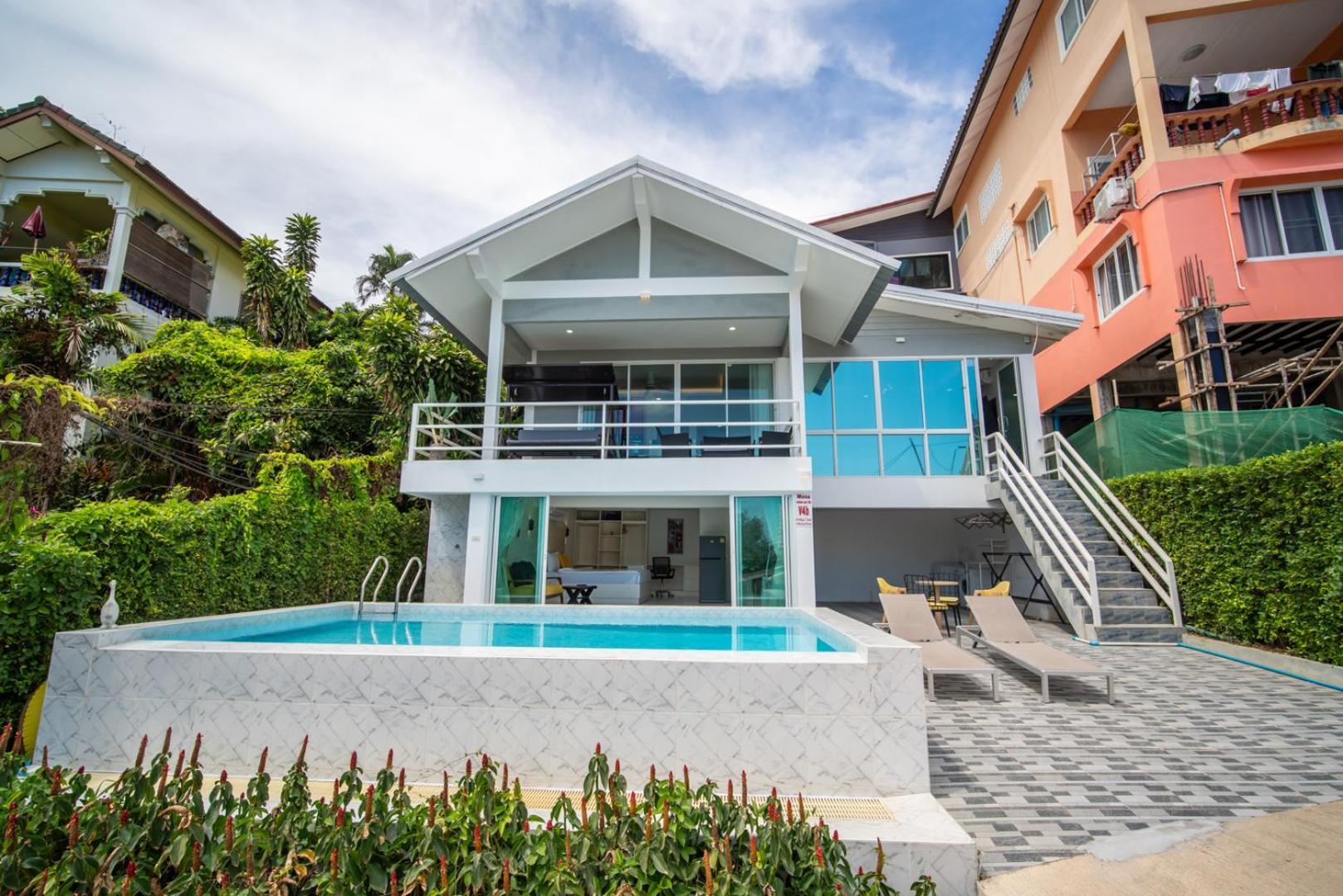 Mona Seaview Pool Villa Beach Front Aoyon Beach บ้านมะขาม ภายนอก รูปภาพ